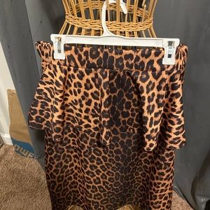 Unleash your inner sexy in this peplum skirt